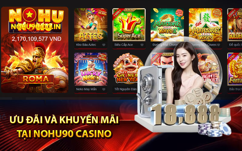 Ưu đãi và khuyến mãi tại Nohu90 Casino


